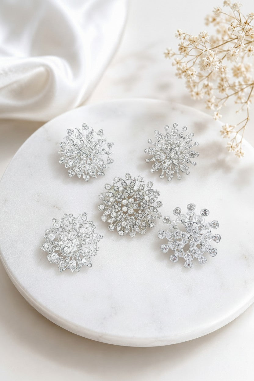 Rhinestone Brooch