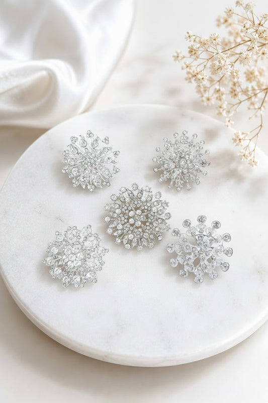 Rhinestone Brooch