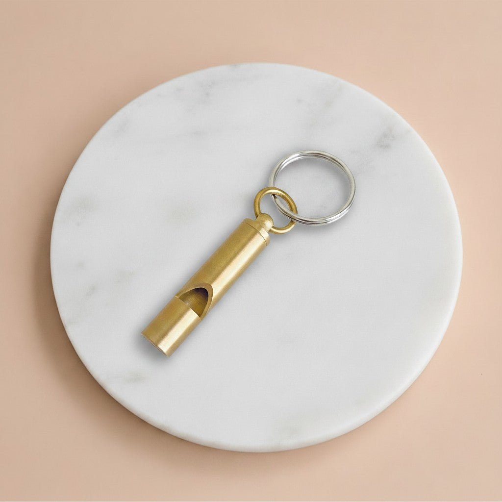 Personalized Whistle Keychain